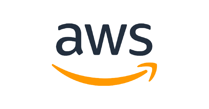 colored aws logo